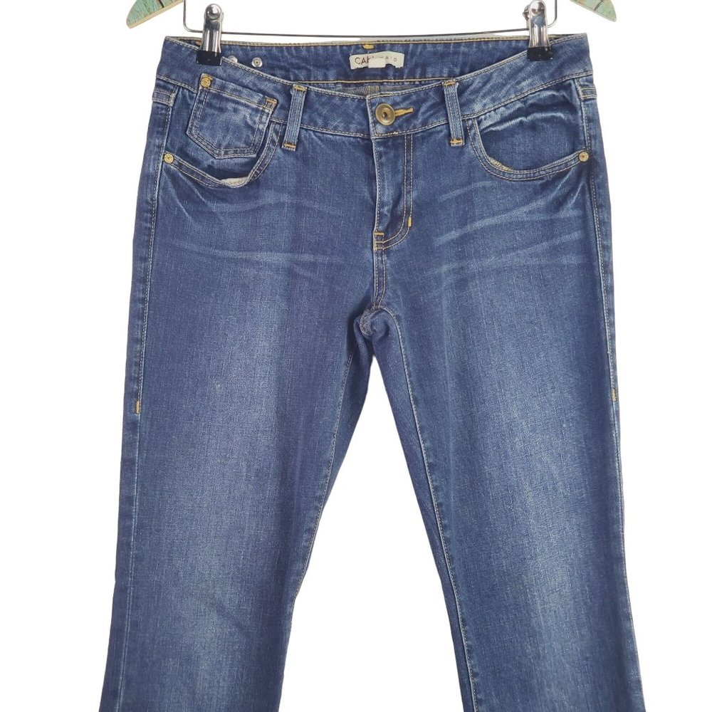 Cabi Jeans. Straight Leg, Blue Moon Indie Jean, Sz 6 - Picture 4 of 10
